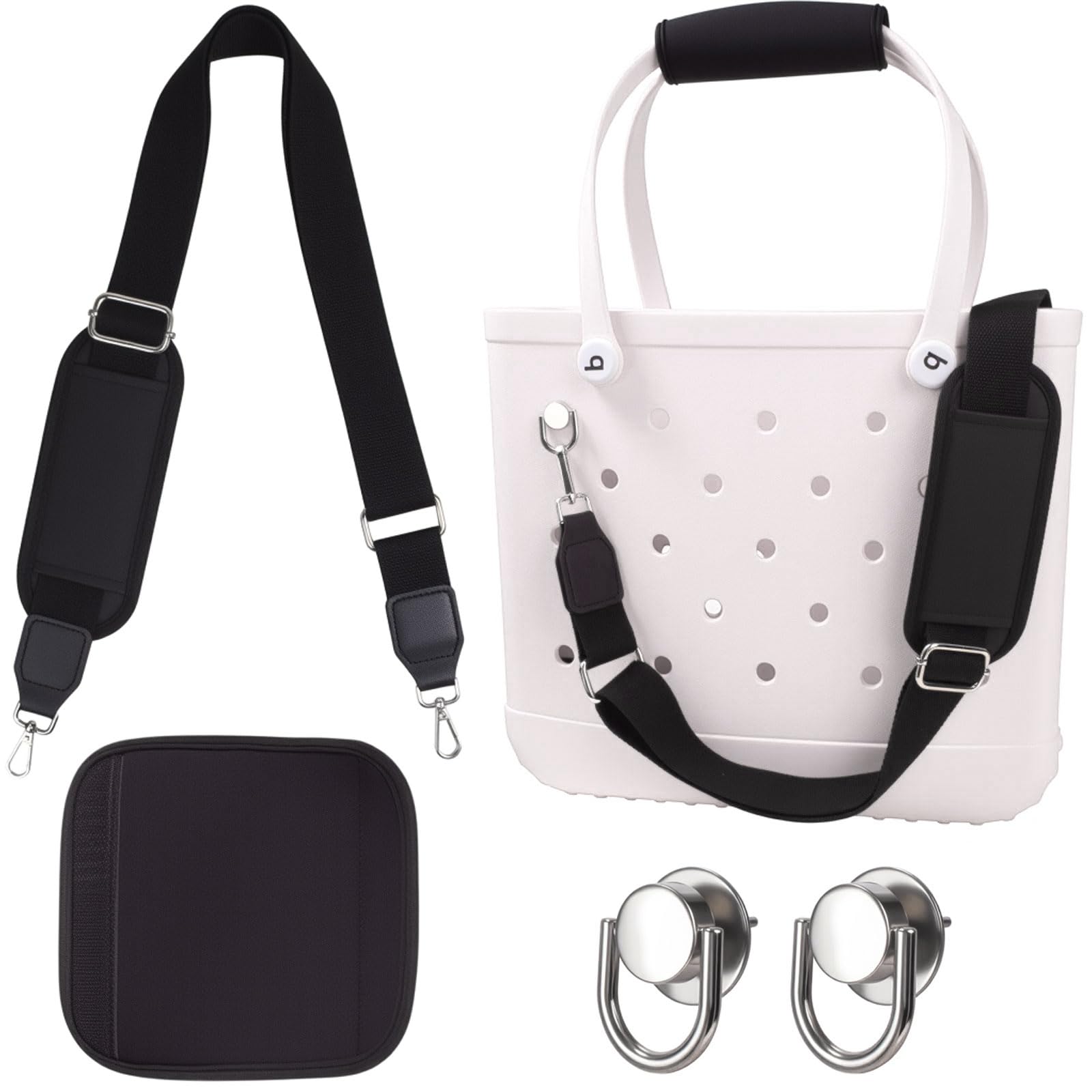 Strap Wrap for Bogg Bag Accessories,Adjustable Crossbody Shoulder Long Straps Compatible with All Bogg Bag Tote Bag