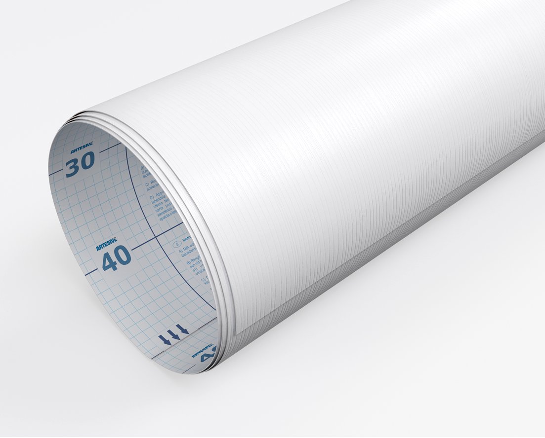 Pellicola Adesiva Effetto Legno Betulla Chiaro - 60 Cm X Metro Lineare - Rivestimento Vinile Per Mobili - Foto 10