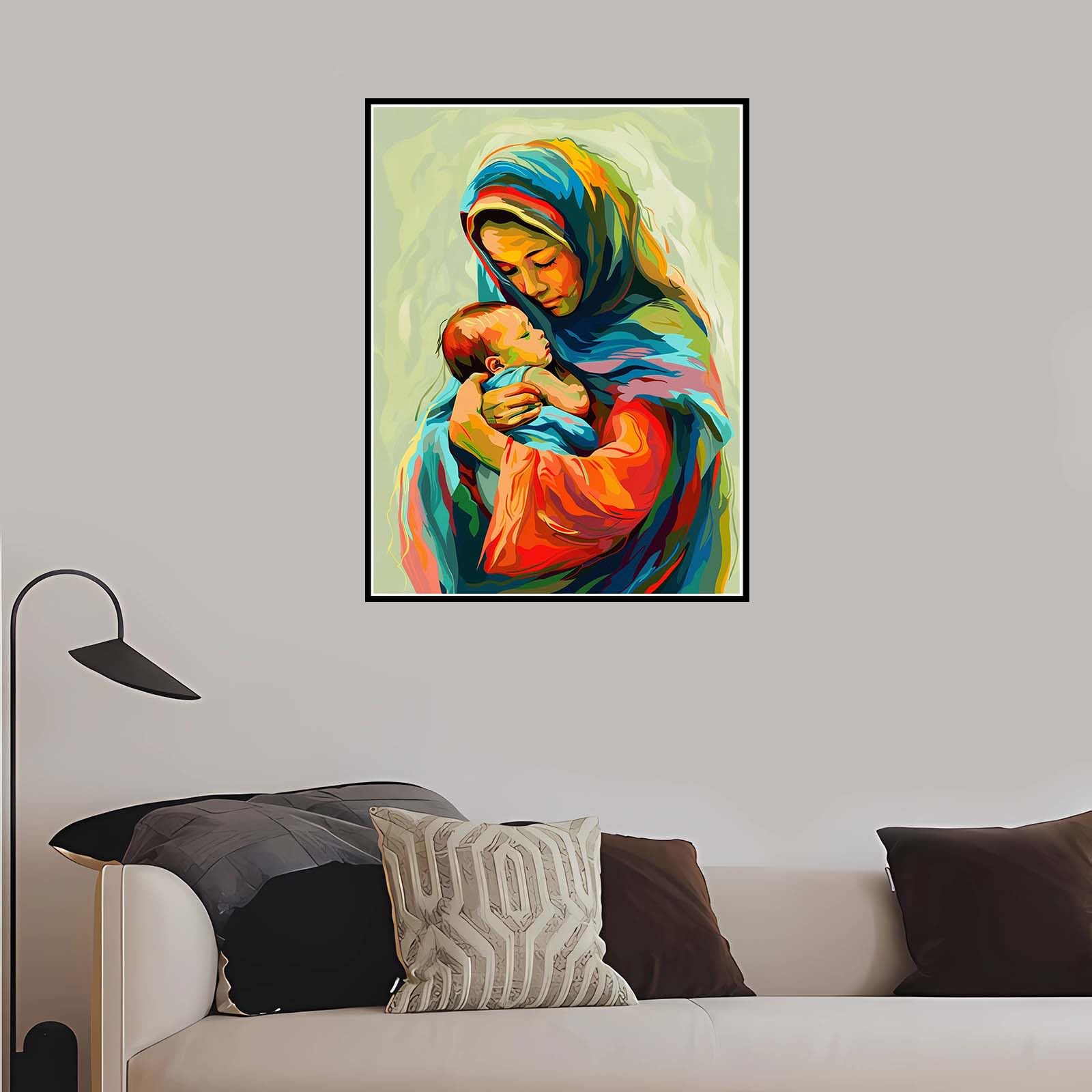 Malowanie po numerach, dla dorosłych i kobiet, z ramką, 91 x 112 cm, chłopiec, zestaw do malowania według numerów, dla dzieci, początkujących, z pędzlami akrylowymi, rysunek pigmentu, zrób to sam