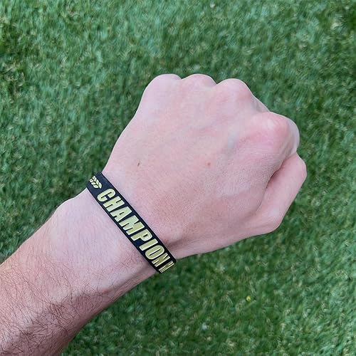 Pulseras motivacionales - Tallas para adultos y jóvenes. Perfectas para fitness, deportes, trabajo y vida. Usa tu motivación. Se venden
