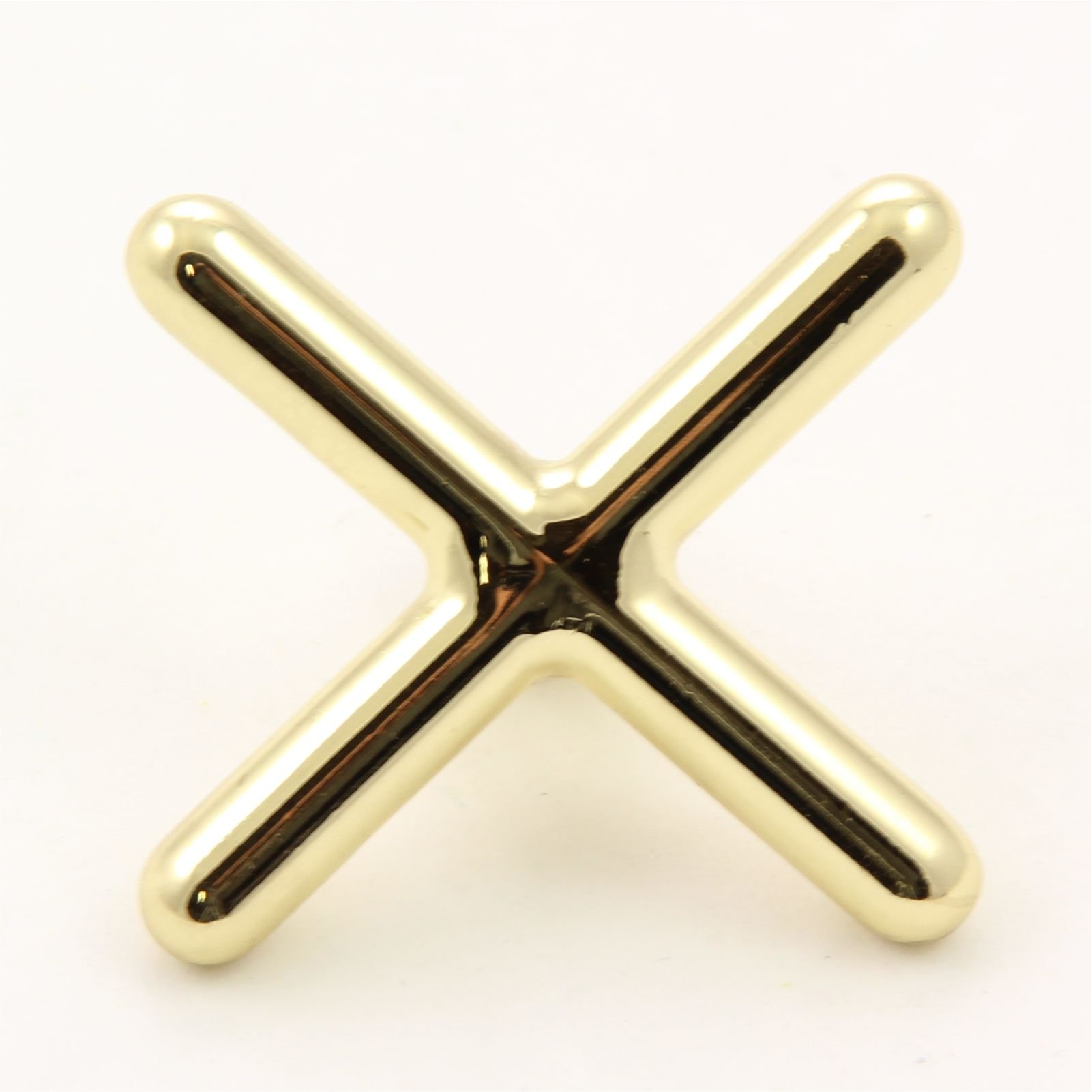 Jonny 8 Ball TOELESS Brass CROSS Rest Head For Snooker Or Pool