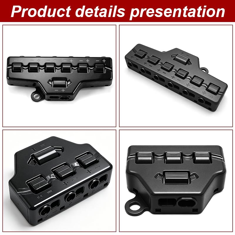 Wire Connector (6Ports) 2Pcs