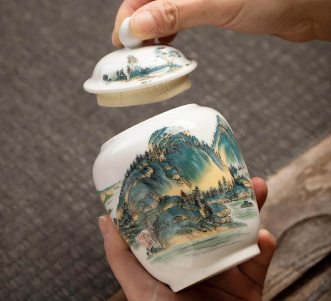 Amazon.co.jp: 磁器の生姜壺 セラミックジンジャージャー花瓶  