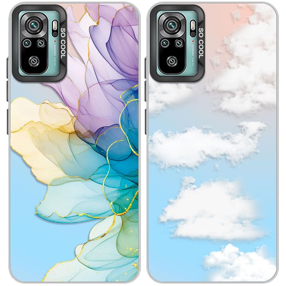 Generico Cover Trasparente Per Xiaomi Redmi 10 5G – Custodia In TPU Sottile E Antiurto – Antingiallimento E Antigraffio - 4