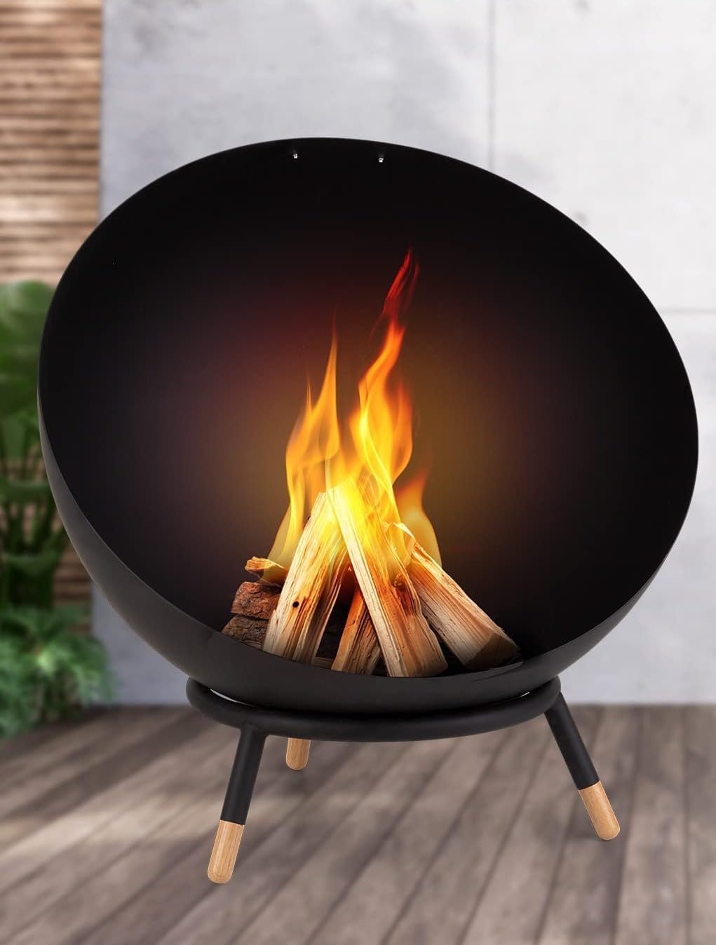 SUNCOAST - Bad Axe Fireball Firepit Outdoor "Fireball" Firepit-EH-BXFP11