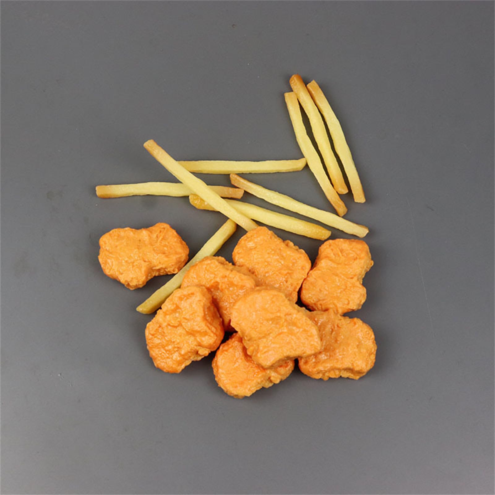 5 Pezzi Di Ali Di Pollo Fritto Finte In Plastica Realistica - Decorazione Per Ristorante, Cucina E Oggetti Di Scena Fotografici