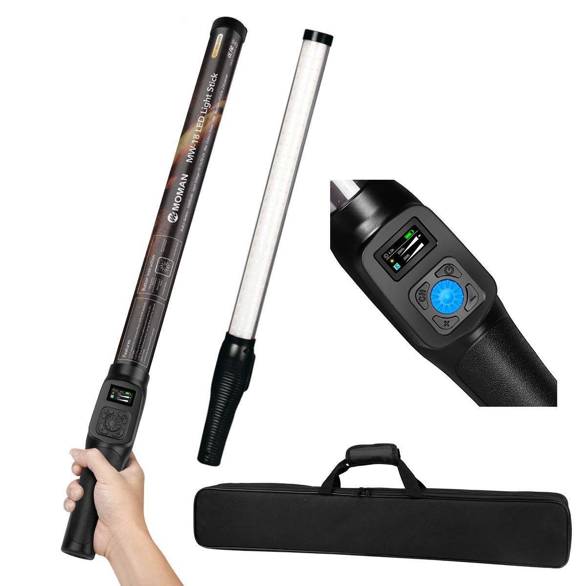 Moman MW18 Luce Led Video
