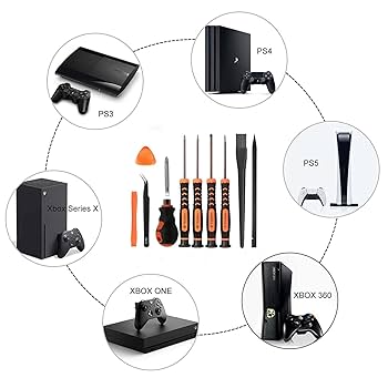 Amazon.com: Cleaning Repair Tool kit for PS5 PS4 PS3