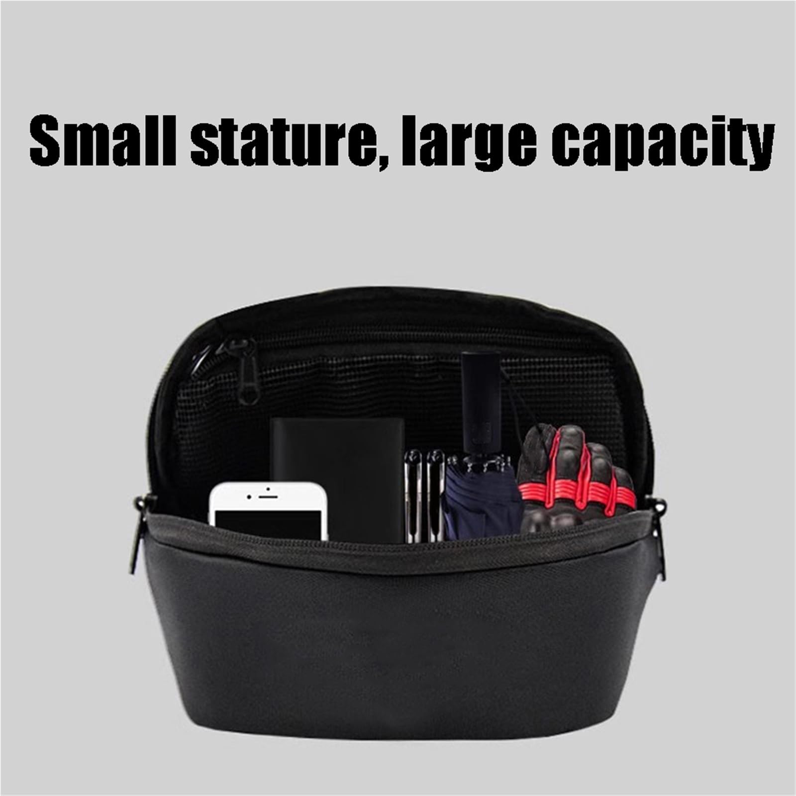 Sac De Rangement Accessoires Moto pour Yamaha Tricity 300 155 125 pour Outils Bagages Sacs Navigation pour Téléphone À Écran Tactile Taille