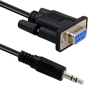 iGreely DB9 Female to Audio DC3.5mm Serial Cable 1.8M (DB9P Female to DC3.5mm)
