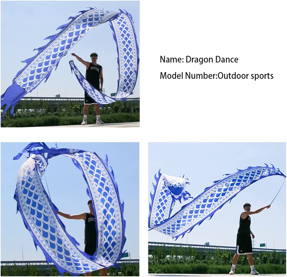 Amazon.com: Dragon Dance Blue Dragon Dance 6/8/10 Meters Washable