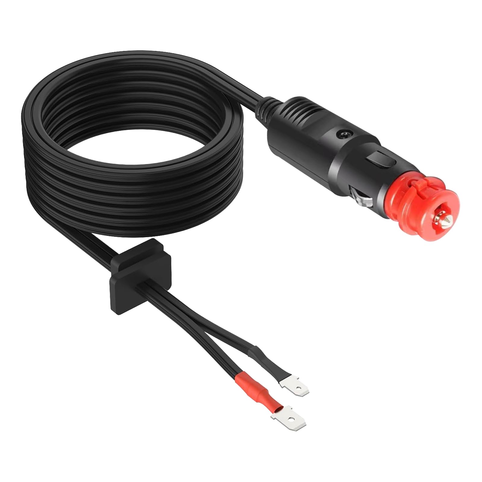 Amazon.com: JacEnergy Power Plug for 12 Volt Thermoelectric Cooler Power  Cord Replacement 12V Coleman Cooler Parts 9.8FT w/15A Fuse, Car Cigarette  Lighter Power Cooler with Eyele : Appliances