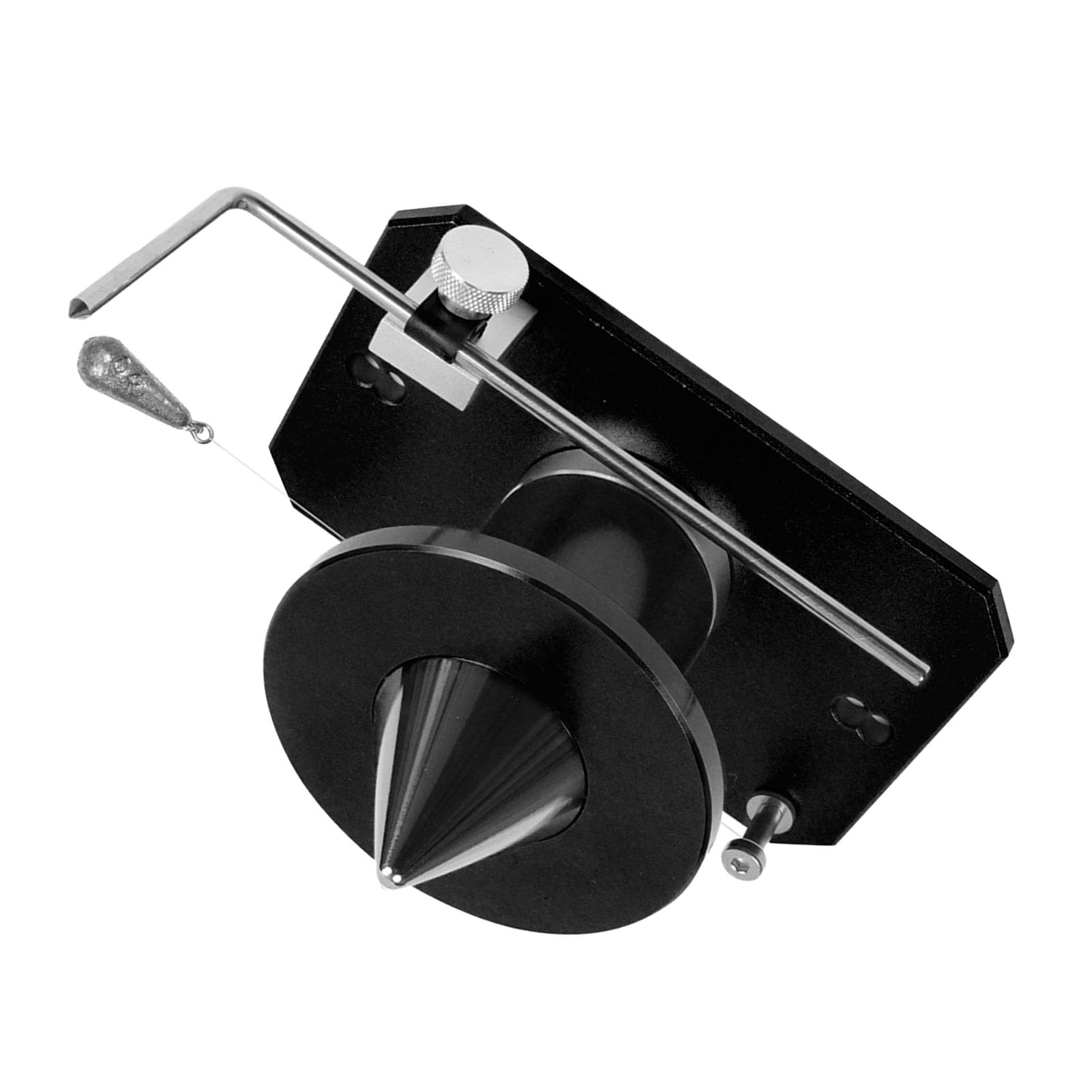 Equilibrador de Cuchillas Montado en la Pared Acero de Aleación Duradero para Cuchillas de Cortacésped Universales 1 Unidad (Black)