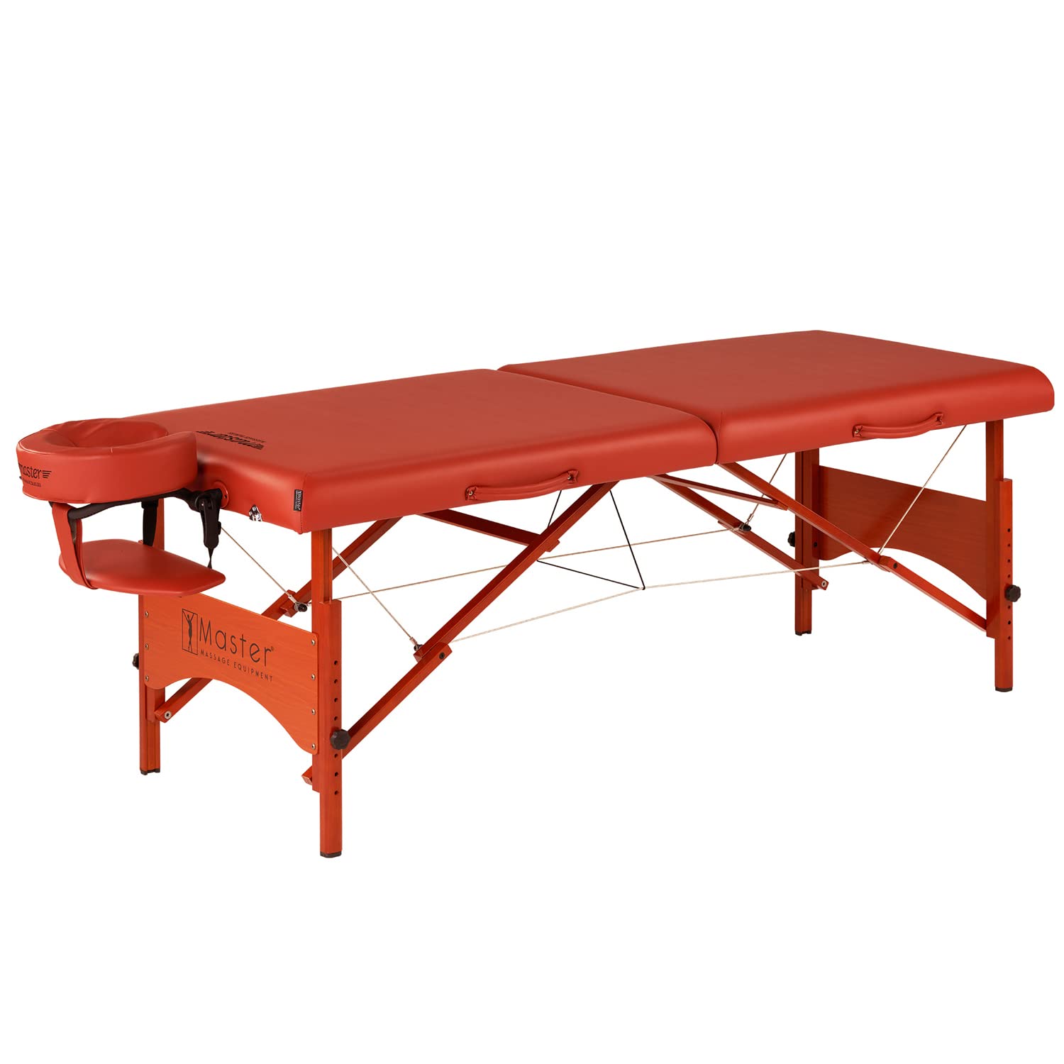 Master Massage Fairlane 64 cm mobilny stół do masażu składany łóżko terapeutyczne łóżko kanapa drewniane nóżki torba torba