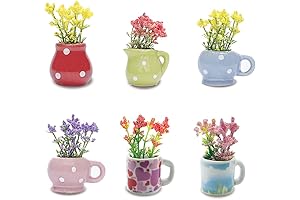 Cute and Charming 3D Plant Fridge Magnets for a Touch of Nature