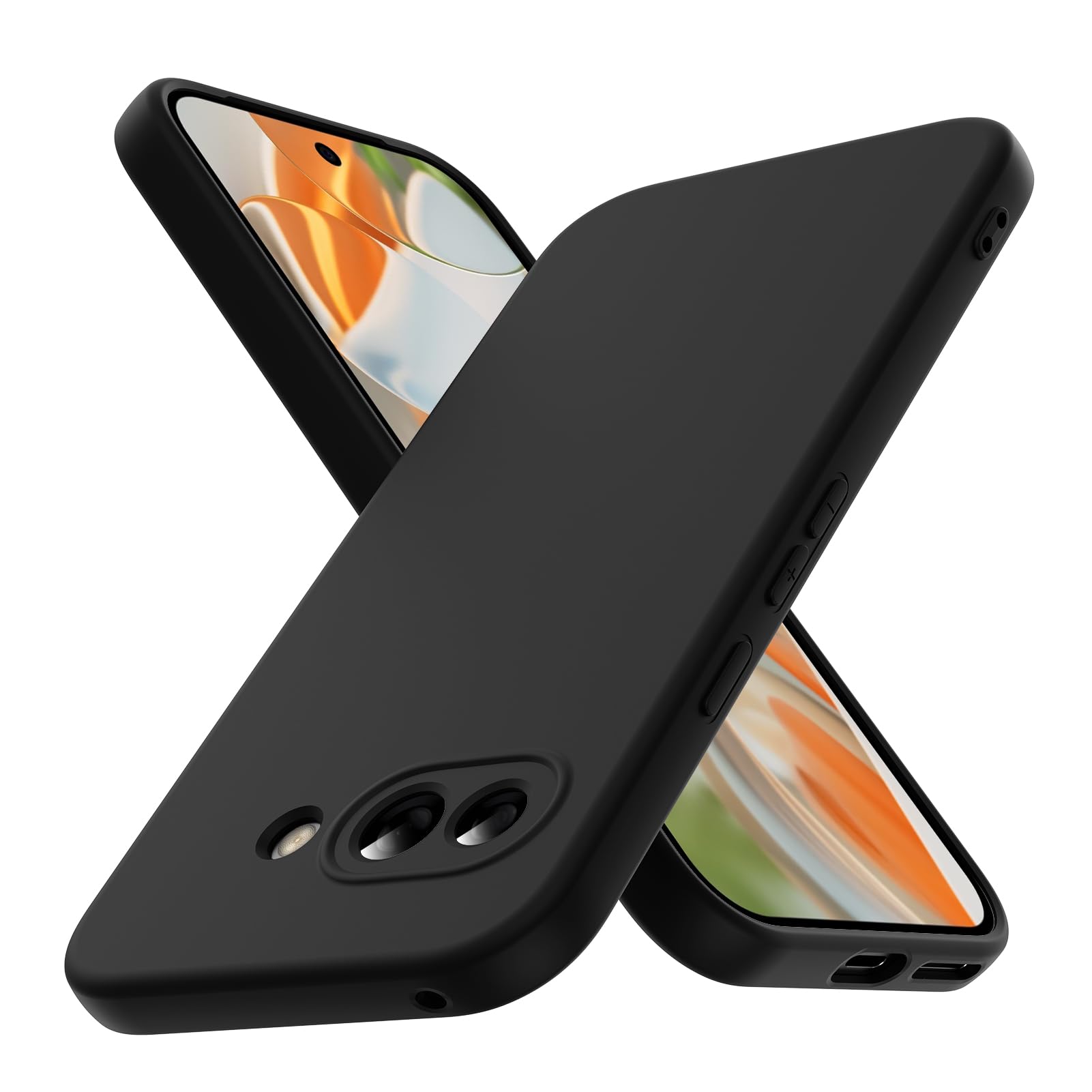 Amazon.co.jp: Google Pixel 9a 用 ケース シリコン 耐衝撃 柔軟