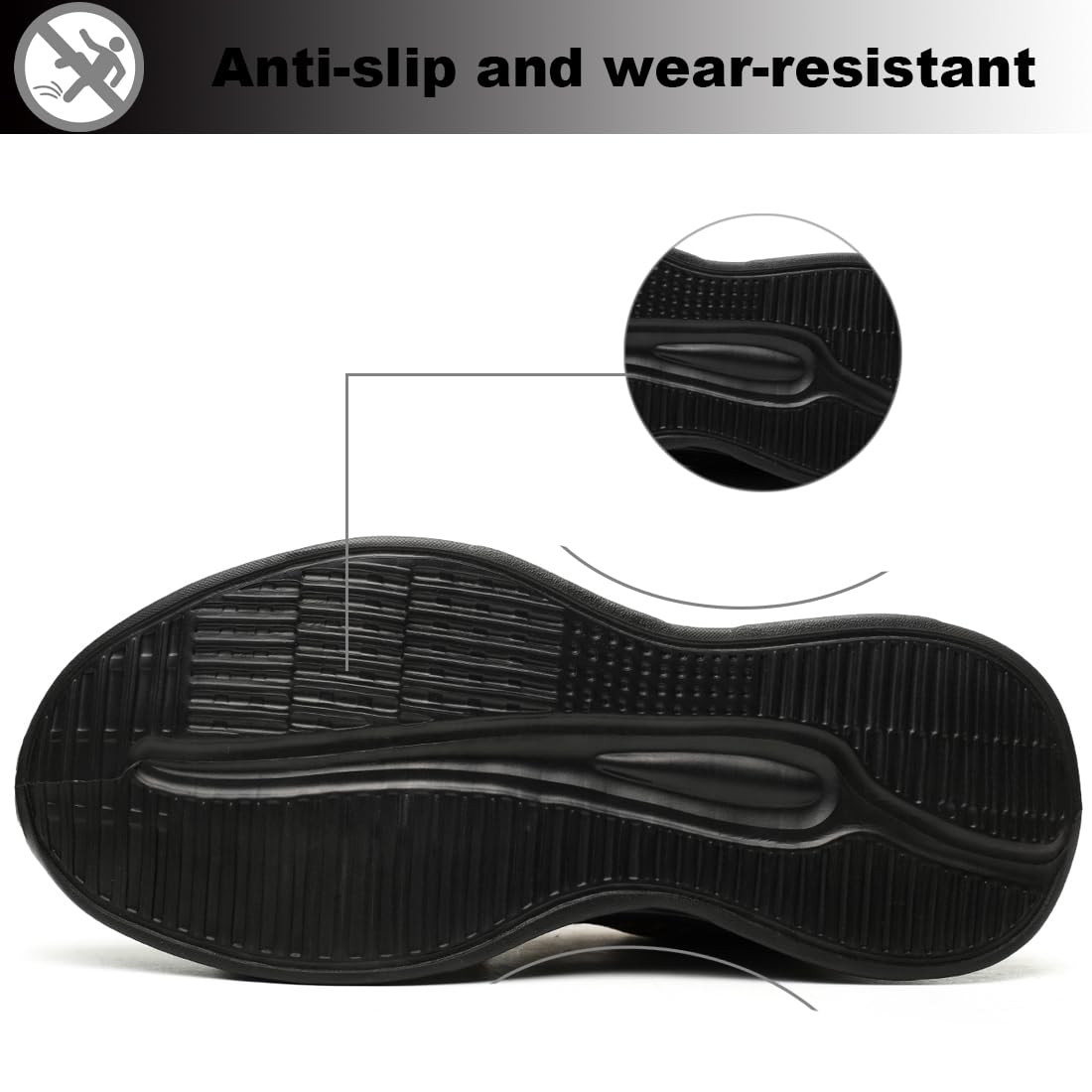 Scarpe Antinfortunistiche Uomo Donna Scarpe da Lavoro con Punta in Acciaio Scarpe da Cantiere Scarpe Sportive Sneaker da Lavoro Traspiranti 36-46