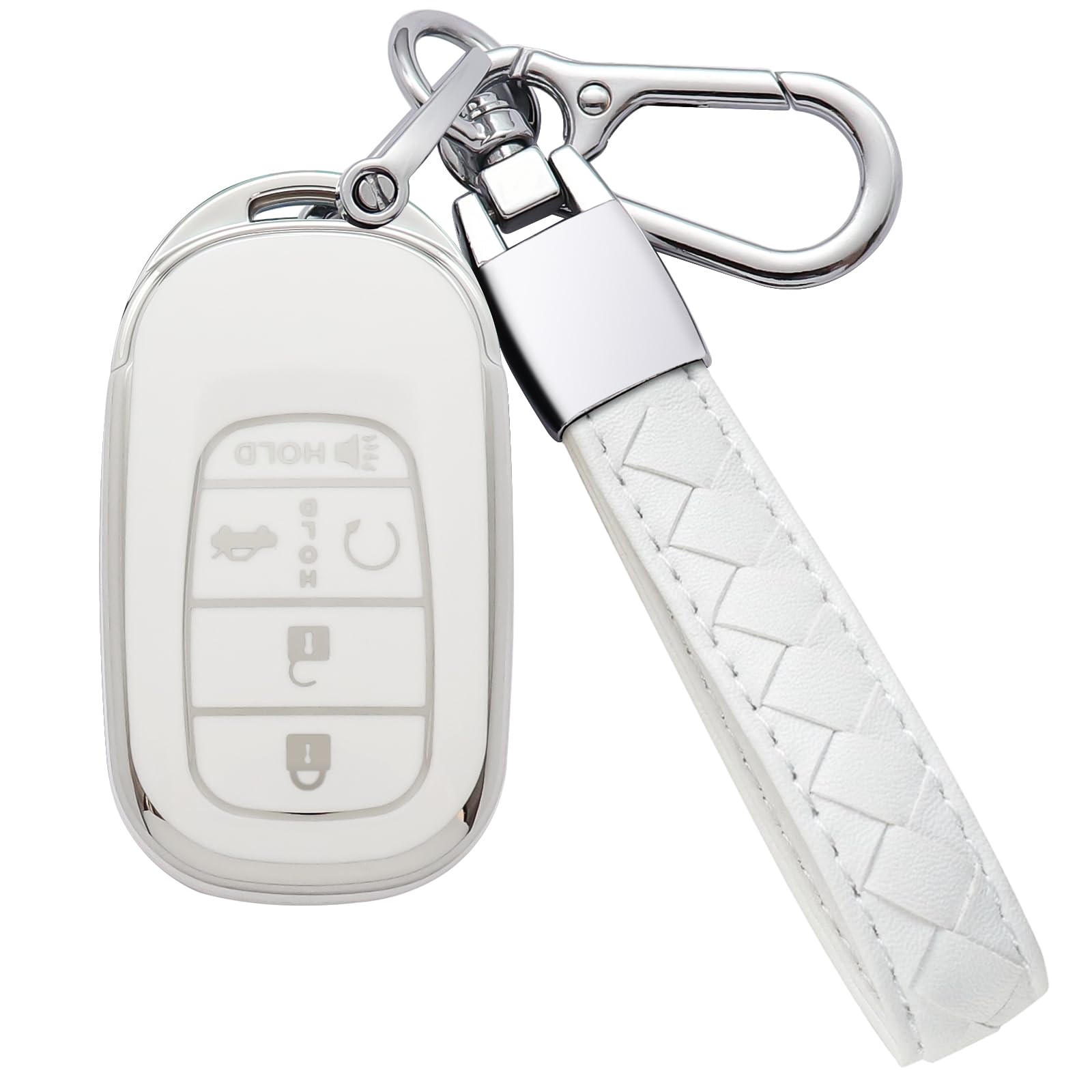 Kespevn for Honda Key Fob Cover 5 Button