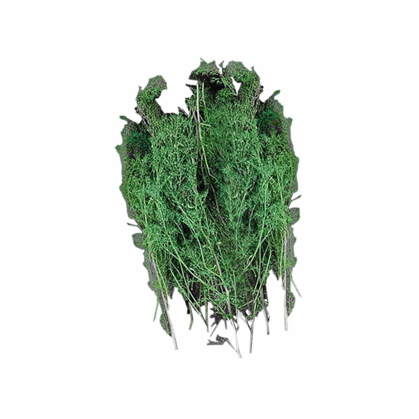 SM SunniMix Model Trees Miniature Landscape Material Accessories Fake Trees, Green