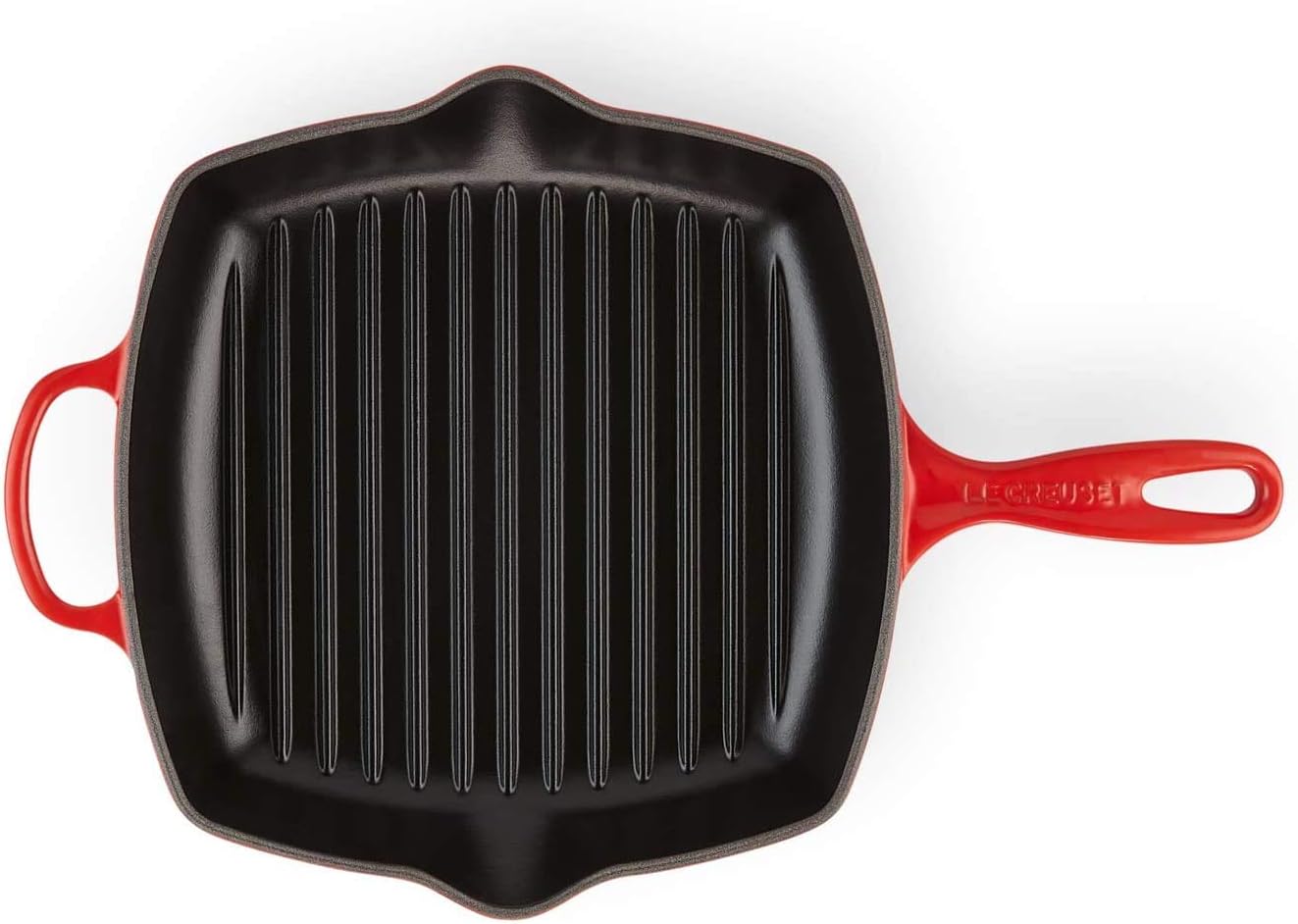le creuset signature square skillet grill