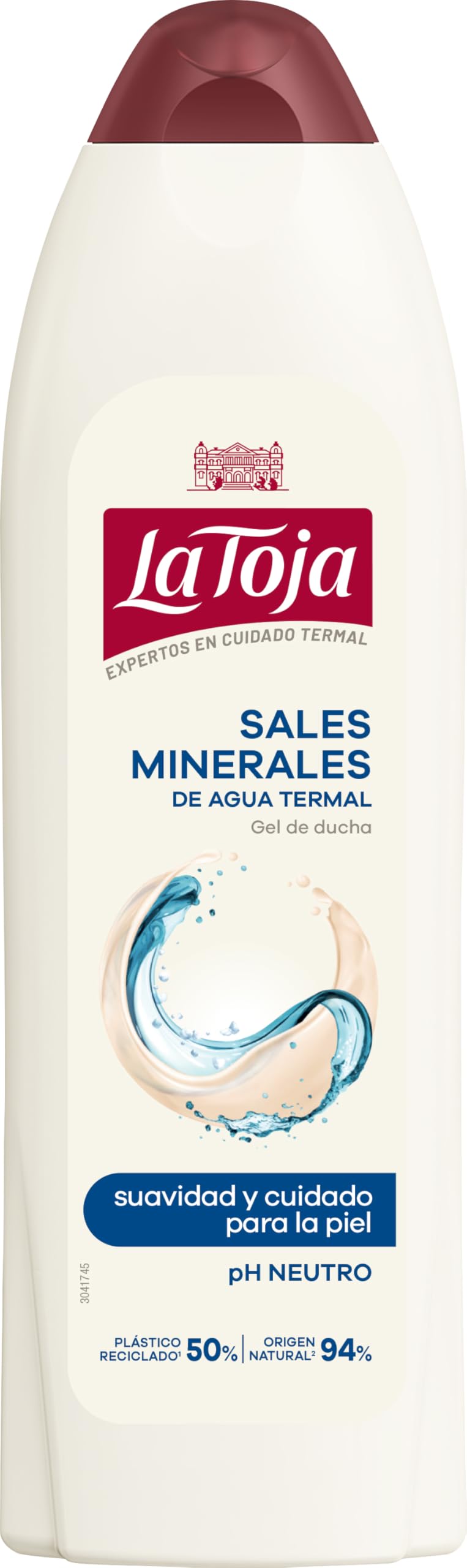 La Toja Gel de Ducha Hidrotermal 600 ml Piel Suave