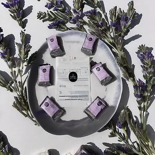 À BASE D&#39;EAU Foaming Hand Soap Tablets – PREMIUM - 6-Pack Foaming Hand Soap Refills – Foam Soap Refill Tablets with Luxury Lavender of Provence Fragrance – Vegan Eco-Friendly Soap Tablets for 6 x 250ml Bottles