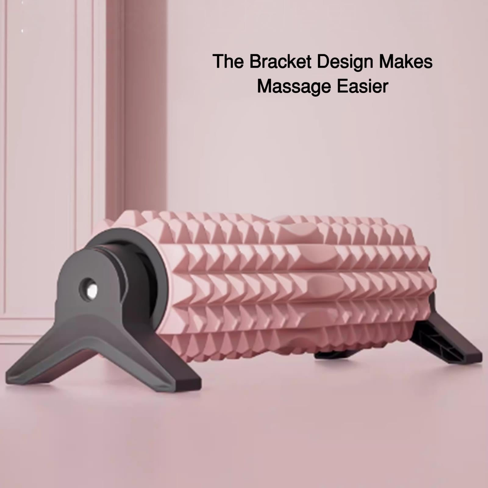 Rouleau mousse EVA haute densité, avec support, soulage tension musculaire