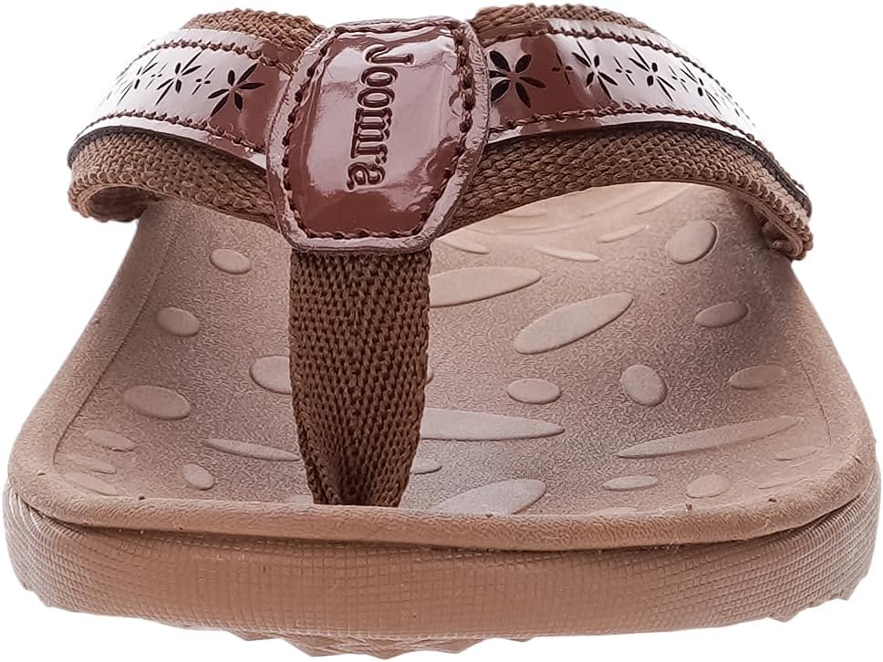Joomra Women's Flip Flops Arch Support Orthotic Toe Post Thong Sandals - Image 2
