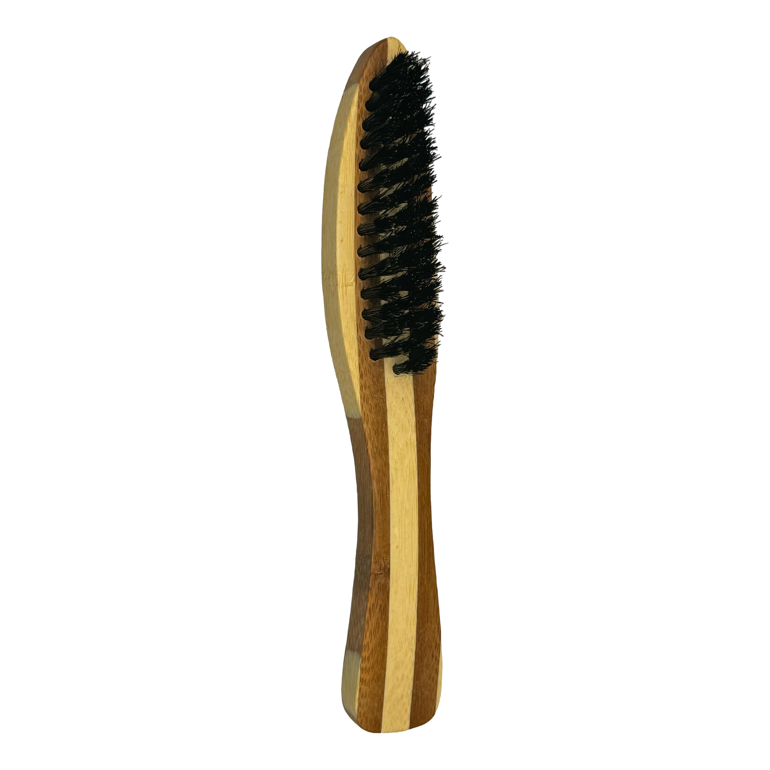 Cepillo para peinar barba con diseño ergonómico. De larga duración, hecho de bambú ecológico con cerdas naturales de jabalí 8