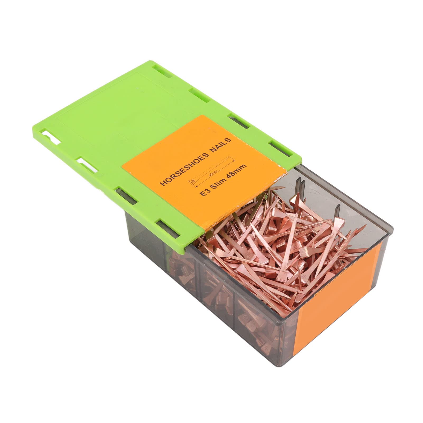 Clavos de Herradura, Clavos para Zapatos Muy Rígidos, Ligeros para Herrar (E3delgado)