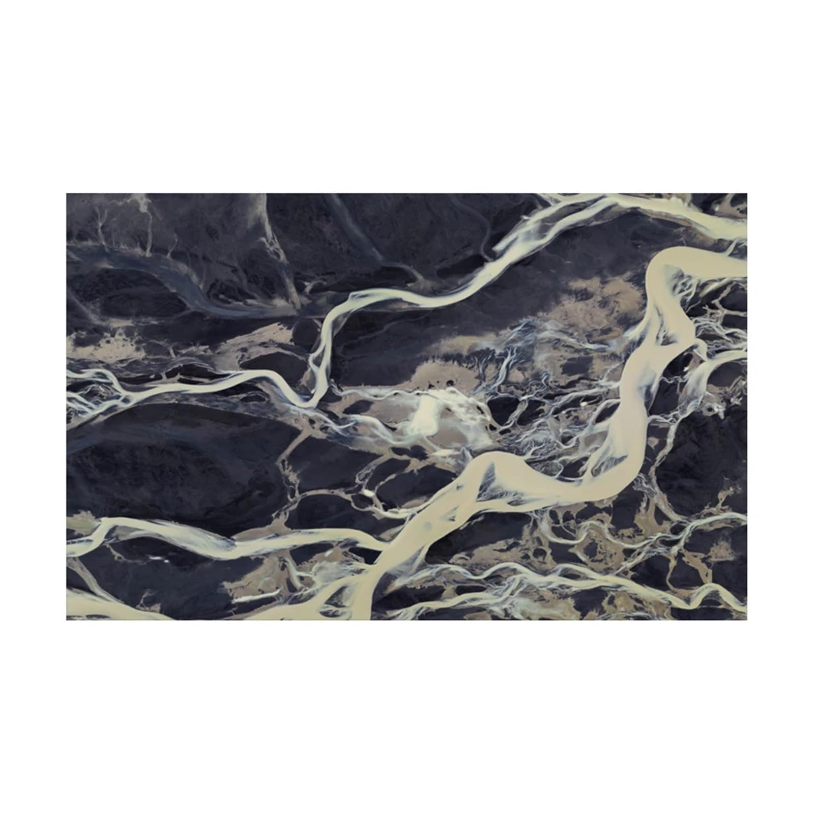 Hintergrunddekor für Aquarien 3D Aquarium Hintergrund Poster PVC Klebstoff Aufkleber Fisch Tank Welt Rock(Color1,50x100cm)