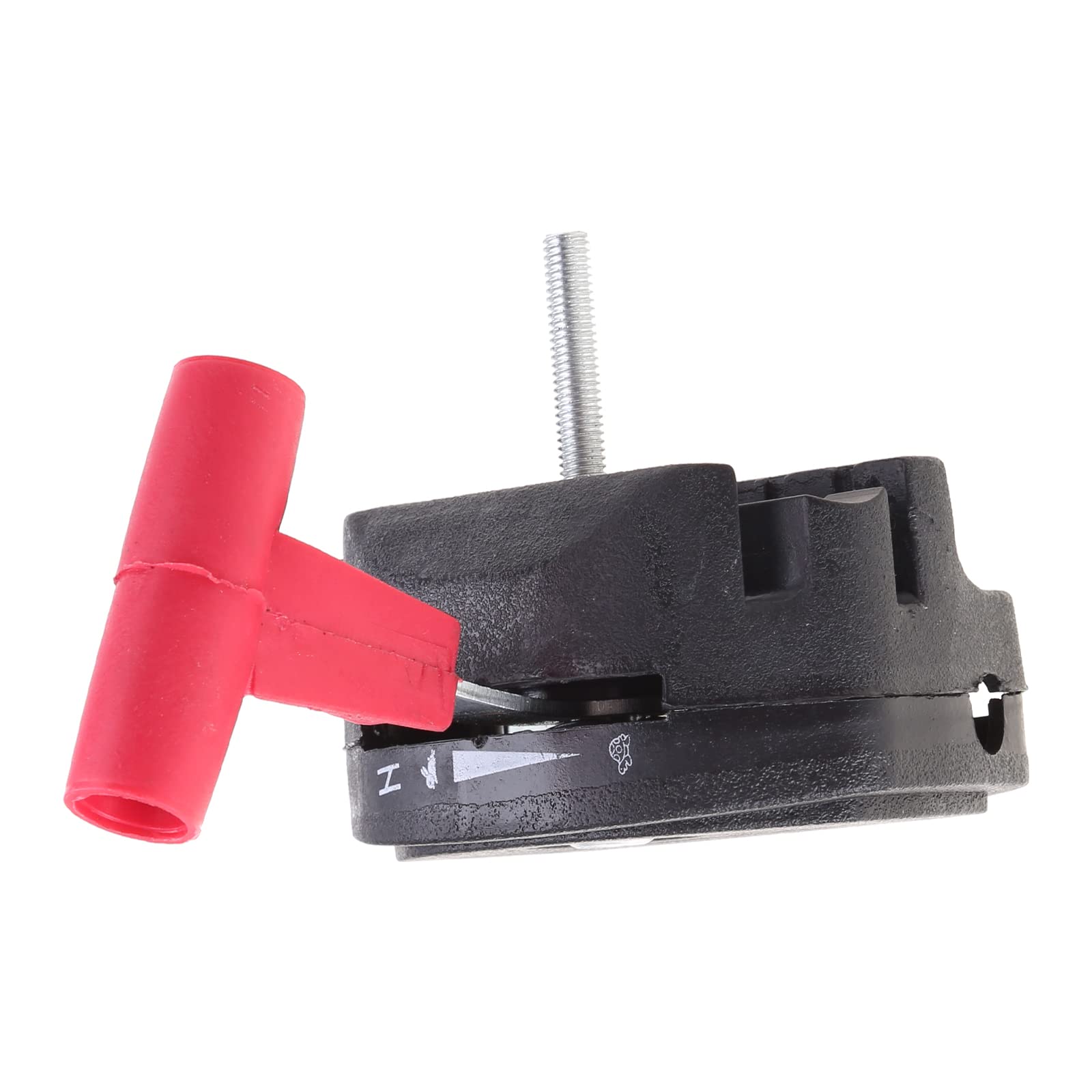 Manette Vitesse Lawn Mower Boîtier Accélérateur Tondeuse - Noir/Rouge - Interrupteur De Contrôle Pour Pièces Pelouse - Compatible Plupart Modèles Tondeuse à Gazon