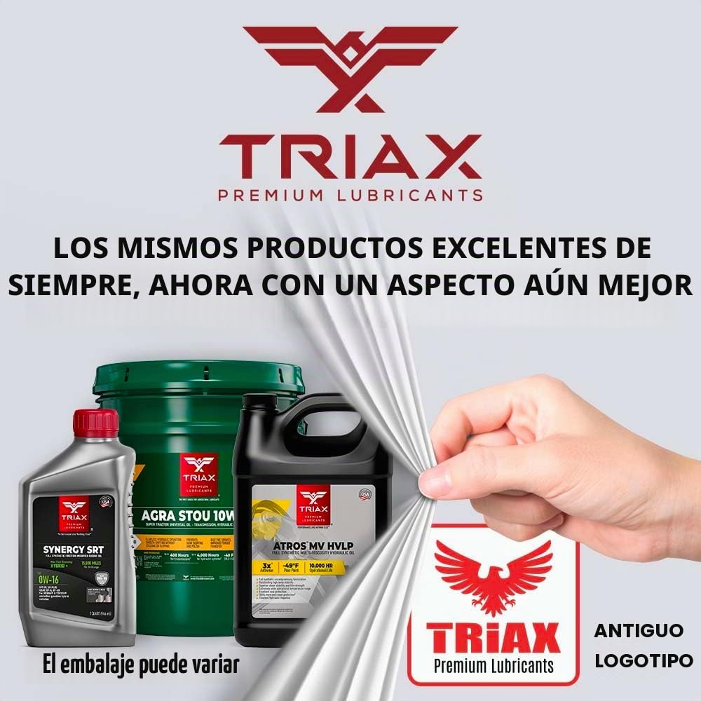 TRIAX Atlas 600 Grasa Sintética de Alta Temperatura hasta 204°C, Cojinetes de Ruedas, Rendimiento Ultra Alto, Para Trabajo Pesado, Prácticamente Impermeable (Marino), Alta Adhesión, Alto Índice EP.