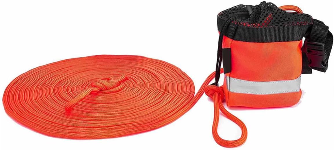 Water Rescue Throw Bag Water Rescue Throw Bag with 30m Floating Polypropylene Line Reflective Rescue Equipment