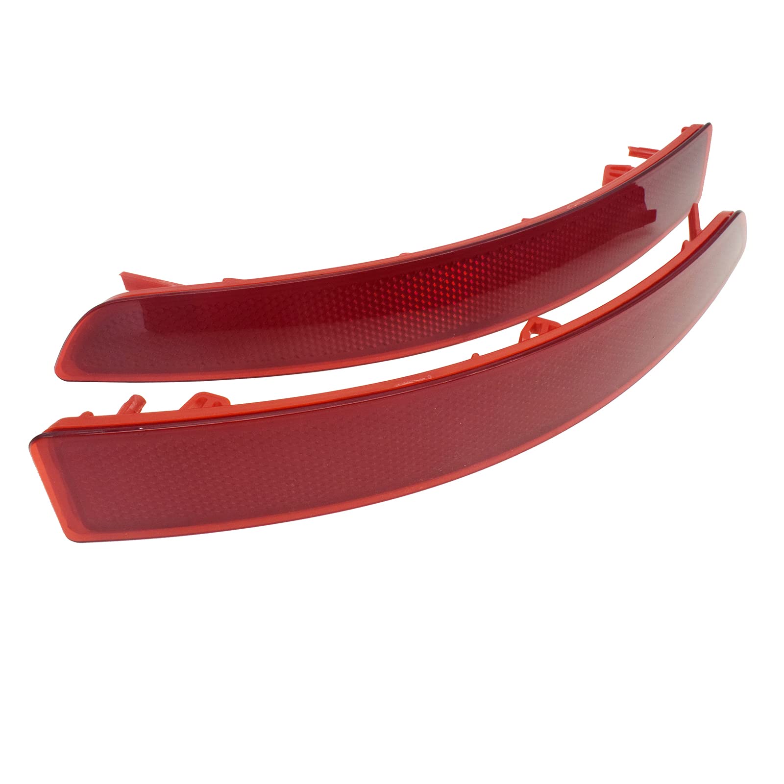 Set of 2 Rear Bumper Reflector Left & Right Side For VW Jetta 2015-2018 5C6945105B VW1184104 5C6945106B VW1185104