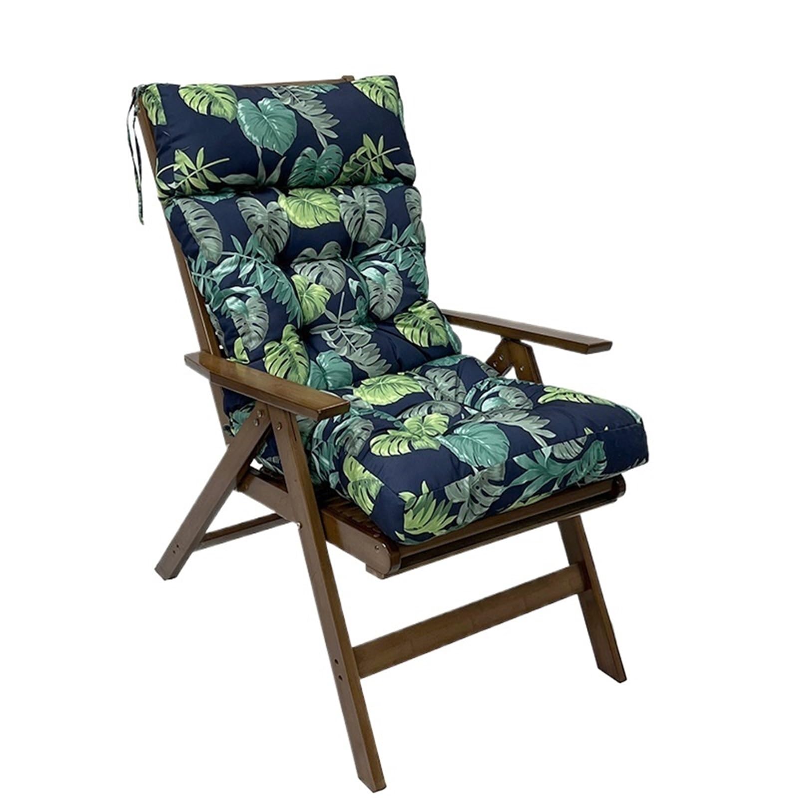 Coussin de chaise à dossier haut imperméable pour éliminer l'inconfort des chaises de jardin rigides