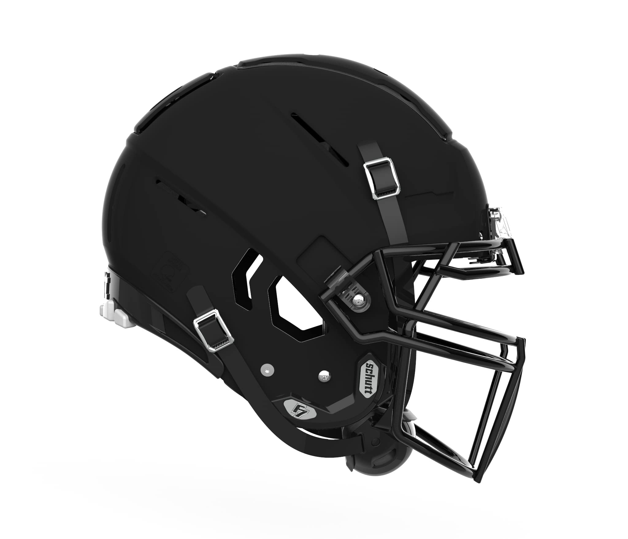 Schutt ブラック F7 アメリカンフットボールヘルメット XLサイズ