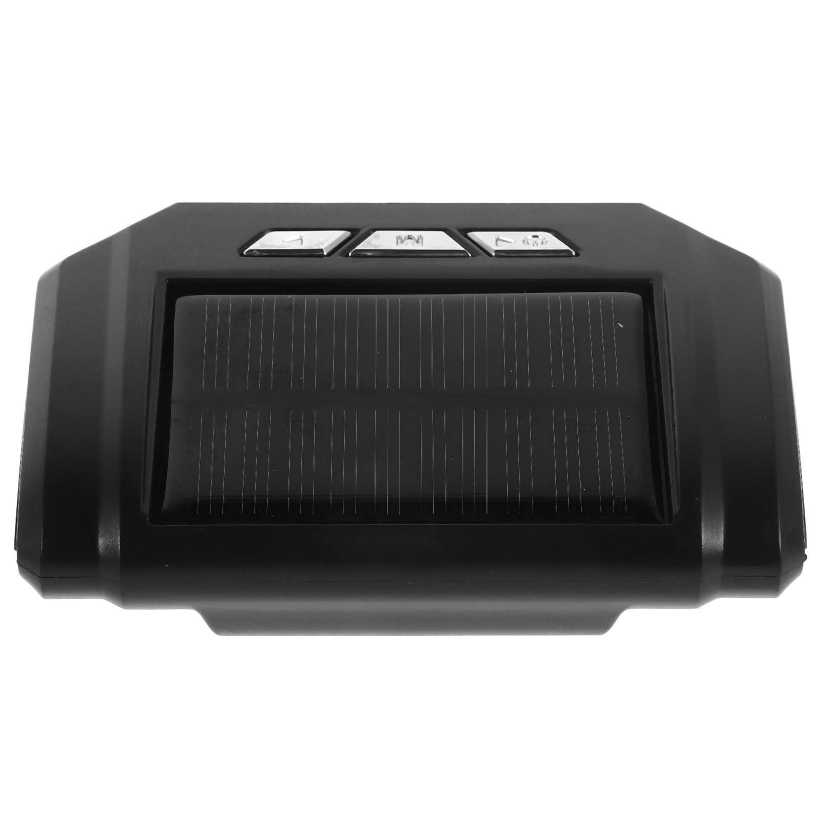 Amosfun Reloj Solar para Coche con Pantalla Digital Luminosa que Muestra Fecha Hora y Temperatura Reloj de Fácil Instalación para Tablero de Vehículos y Camiones Funcionamiento con
