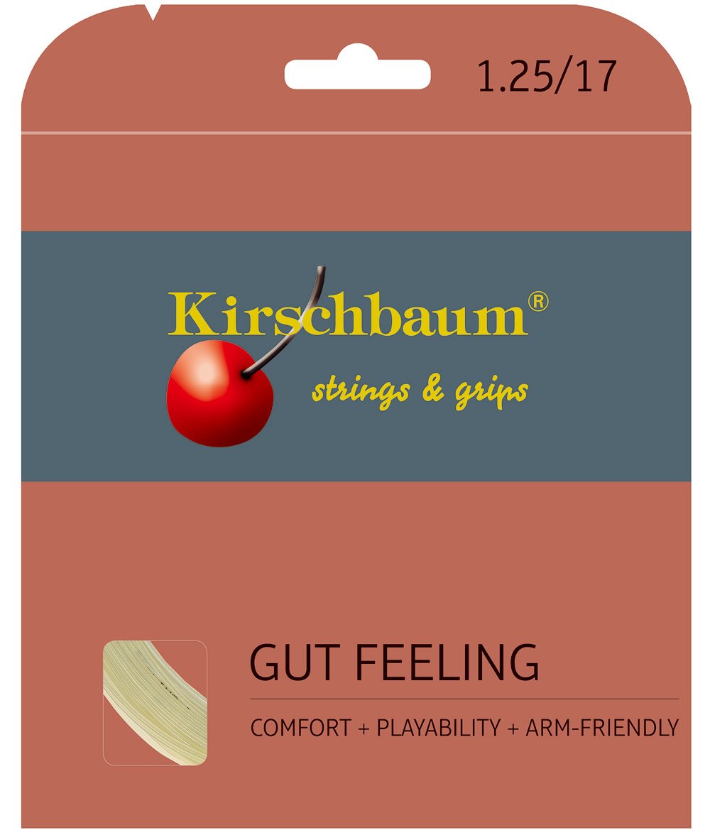 Kirschbaum Gut Feeling String Set - Off-White, 1.25 Mm