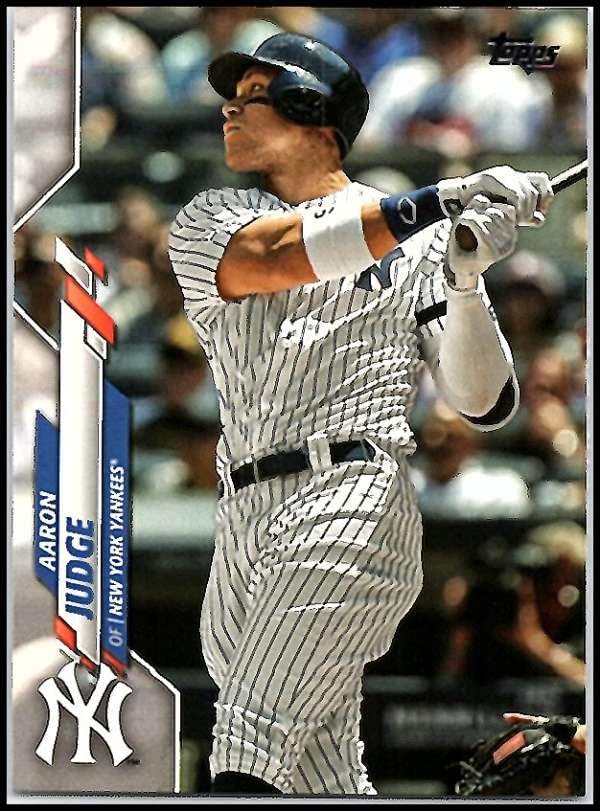 Amazon.com: 2020 Topps #7 Aaron Judge New York Yankees MLB