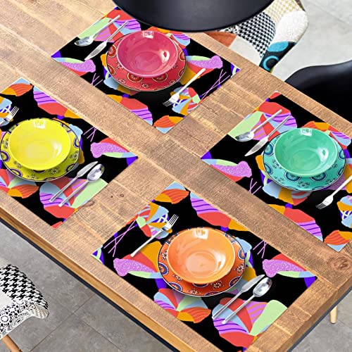 Sets de table en tissu Oxford pour protéger de la chaleur - 8