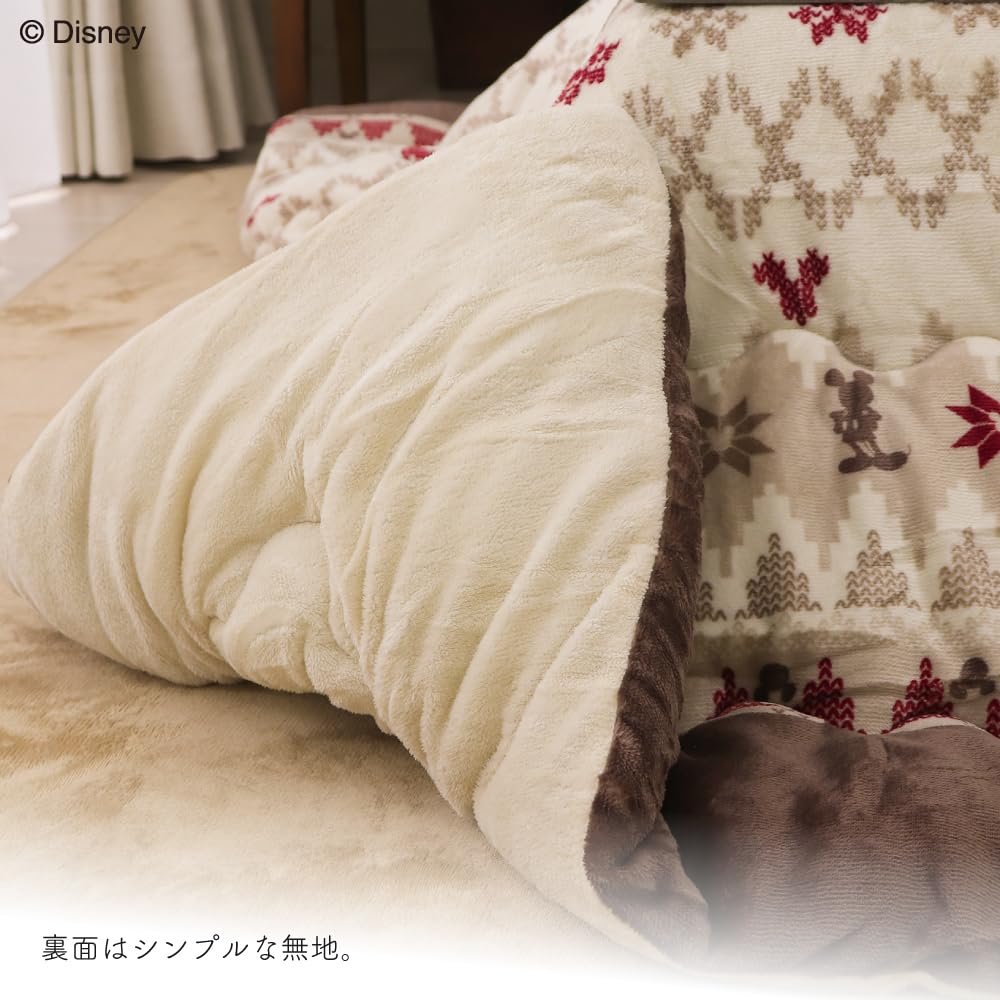 Amazon｜ディズニーデザイン ミッキーマウス あったかフランネルこたつ