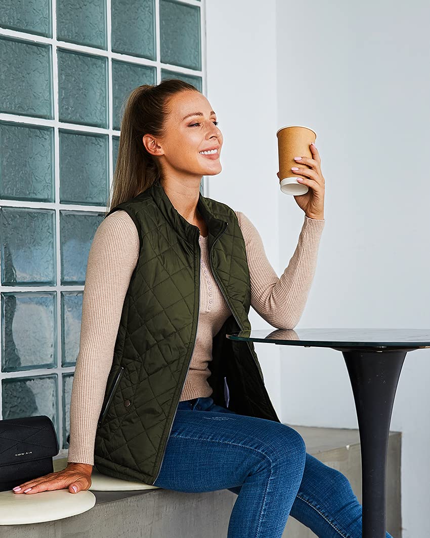 Argstar Womens Padded Vest Chaleco de moda Mujer (Pack de 1)