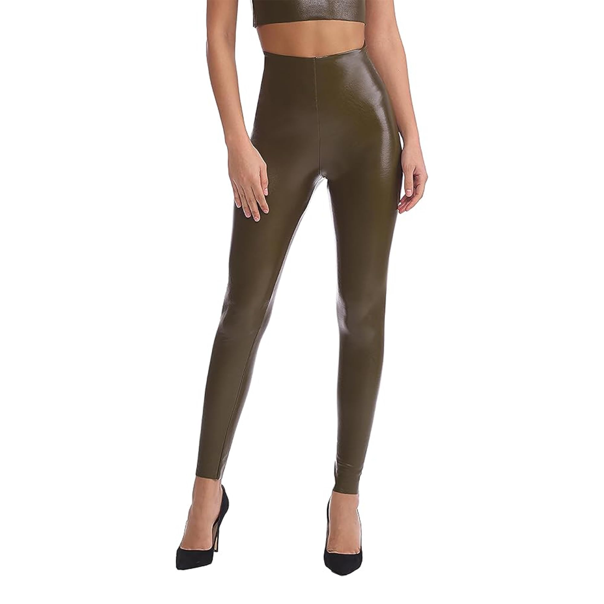 Commando Women's Cadet Perfect Control Faux Leather Legging Small