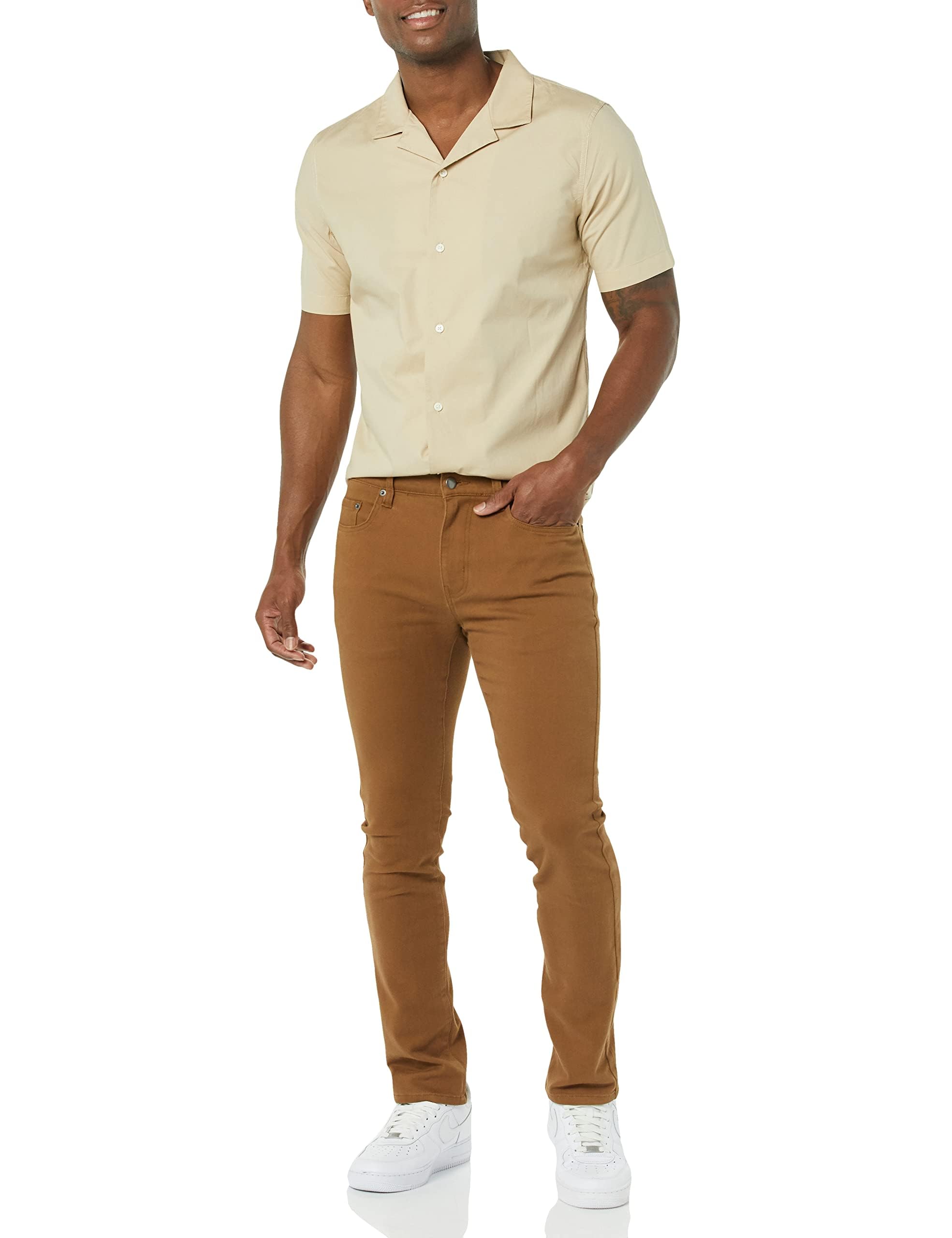 Amazon Essentials Jeans Elasticizzati Skinny - colori fuori produzione Uomo