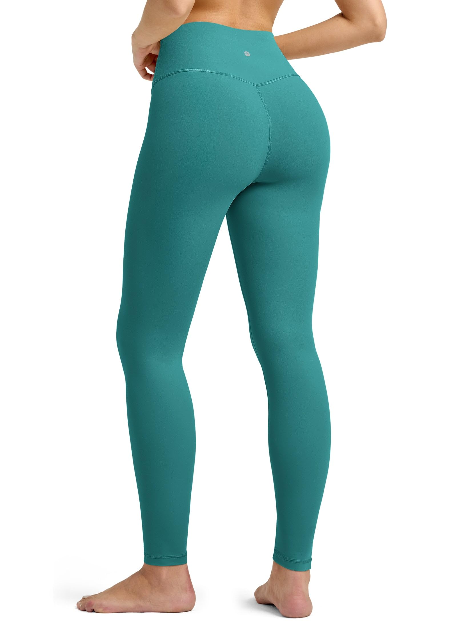 Willit Butterflux spodnie do jogi damskie legginsy treningowe z wysokim stanem dla kobiet kontrola brzucha sportowe bieganie legginsy na siłownię 63 cm 28