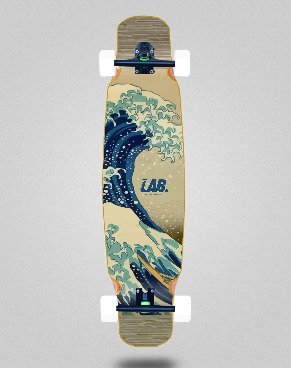 Lab Skate Skateboard Longboard Complete Mix Bamboo 46 x 9 Grande Vague