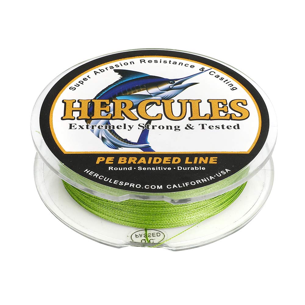 Hercules Super Strong 500M 547 Yards Braided Fishing Line 6 LB Test for Saltwater Freshwater PE Braid Fish Lines 4 Strands - Image 4