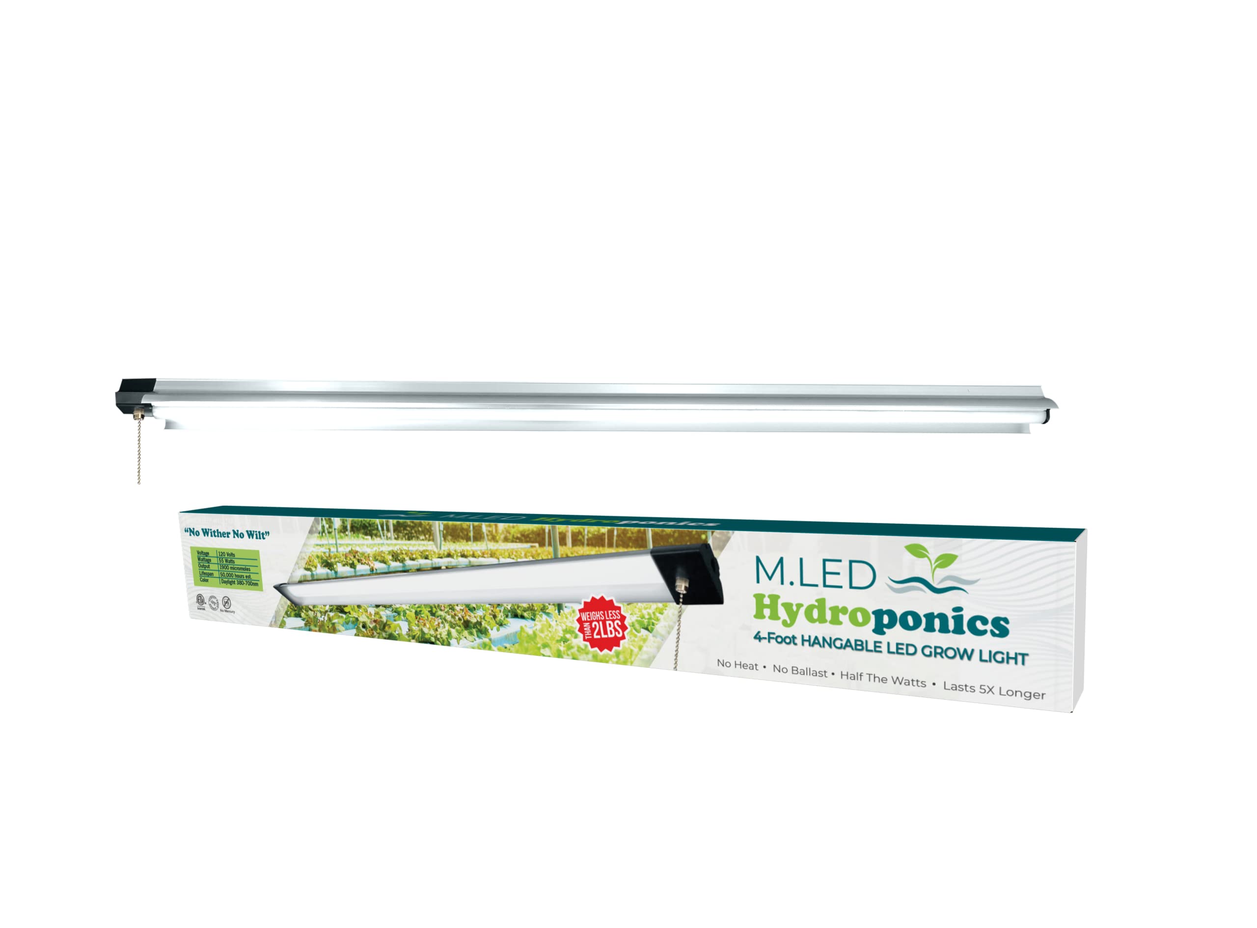 Amazon.com : Miracle LED Hydroponics 4-Foot Hangable LED