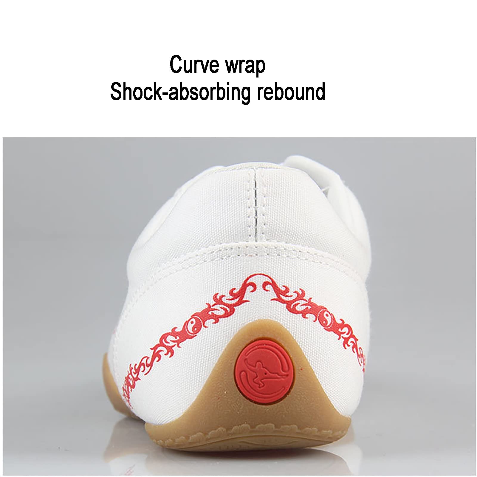 CLSQLXYJZC Scarpe da Taekwondo per Arti Marziali, Scarpe Sportive Leggere Traspiranti da Boxe Karate Kung Fu Taichi, per Adulti e Bambini Sneakers da Allenamento in Palestra Antiscivolo